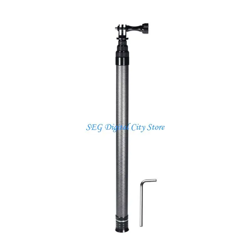 

U75B Регулируемая телескопическая подставка с нескользящей ручкой, совместимая с несколькими экшн-камерами