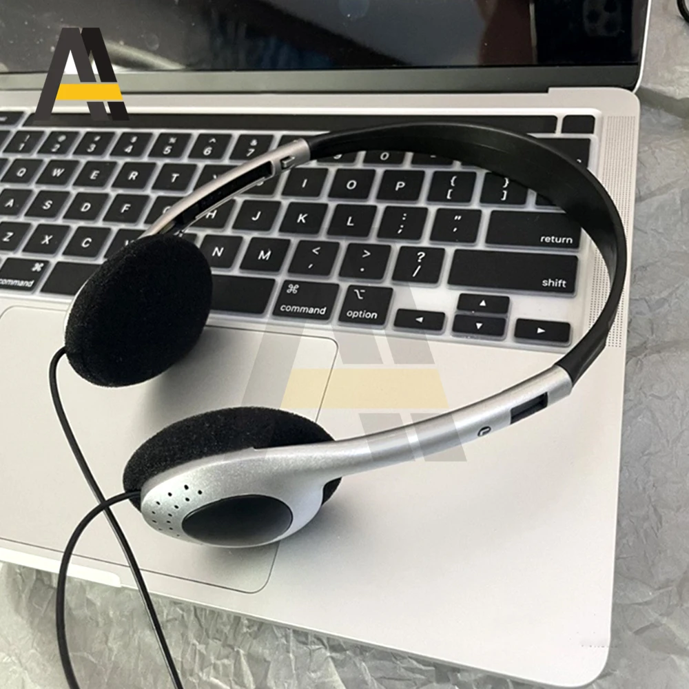 سماعة رأس سلكية عالمية 3.5 ملم توصيل كمبيوتر ألعاب سماعة رأس رياضية للهاتف المحمول MP3 والكمبيوتر المحمول سماعات ستيريو مثبتة على الرأس