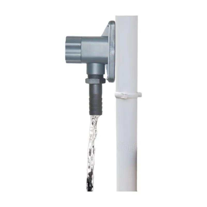 ABGR-Rainwater Collector Downspout Diverter Kit For 70-110Mm Pipes Roof Collection System Heavy-Duty PVC Rain Barrel Diverter