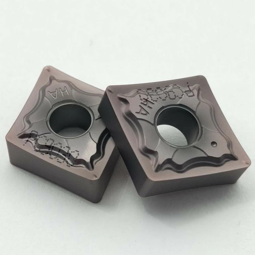 

Set of 10 CNMG120408 HA PC9030 Carbide Turning Inserts for MCLNR12 Lathe Tools Suitable for Rough and Finish Cuts