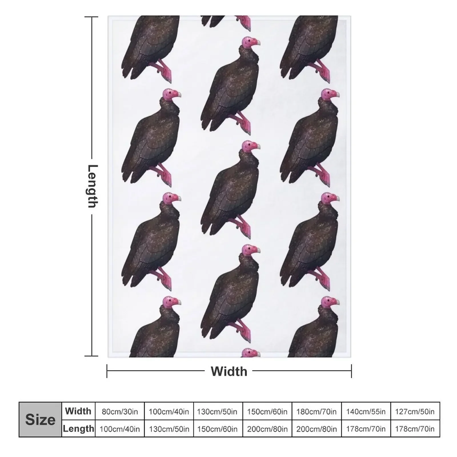 Cozy Turkey Vulture Throw Blanket Soft Plush Plaid Summer christmas gifts Weighted Luxury Brand warm for winter Blankets