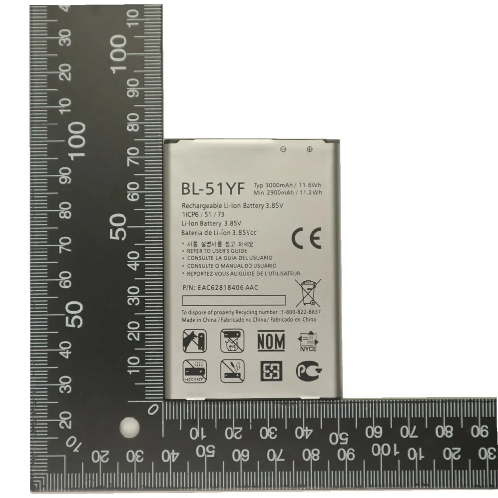 BL51YF BL-51YF Battery For LG G4 H815 H811 H810 H818 H819 V32 VS986 VS999 US991 LS991 F500 G Stylo F500 F500S F500L Bateria