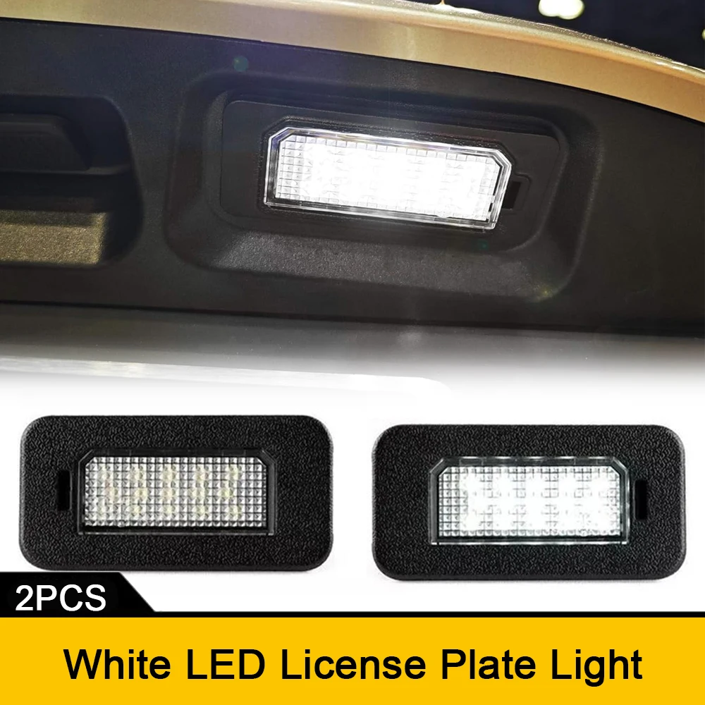 

2pcs Free Error LED Tail License Number Plate Light For Alfa Romeo Giulia 2016-2022 Stelvio 2017-2022 Car Backlight 6000K