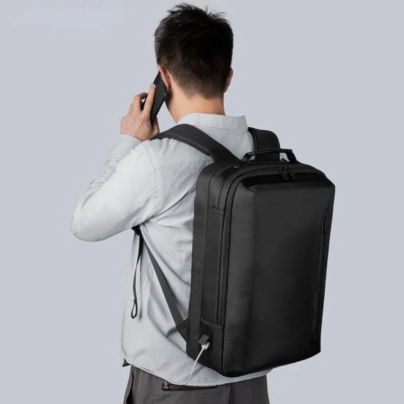 Men's Casual BackpackFasion Business Computer Bag High Capacity Travel USB Charging Bag For Male