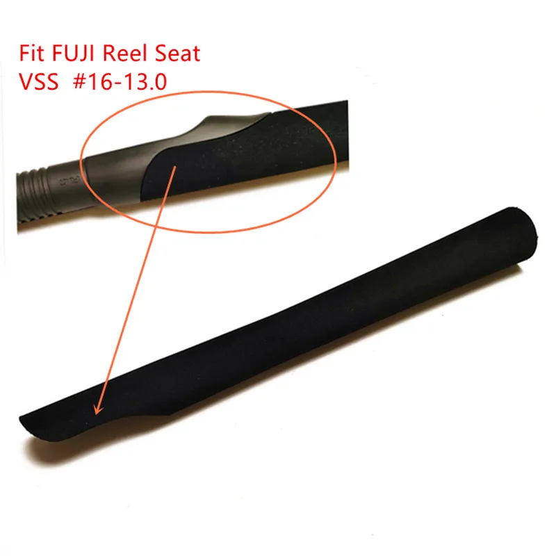 FUJI VSS  Reel Seat Handle  250mm Long  Black color EVA Grip Fit  #16-13.0mm  NooNRoo 2PCS/ Box