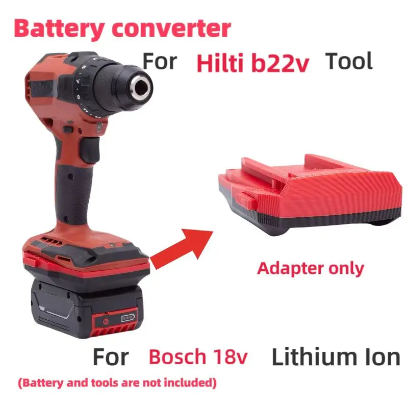 Outil de conversion sans fil pour Bosch Hilti, adaptateur de convertisseur, 8V Lithium Ion 24.com, 22V