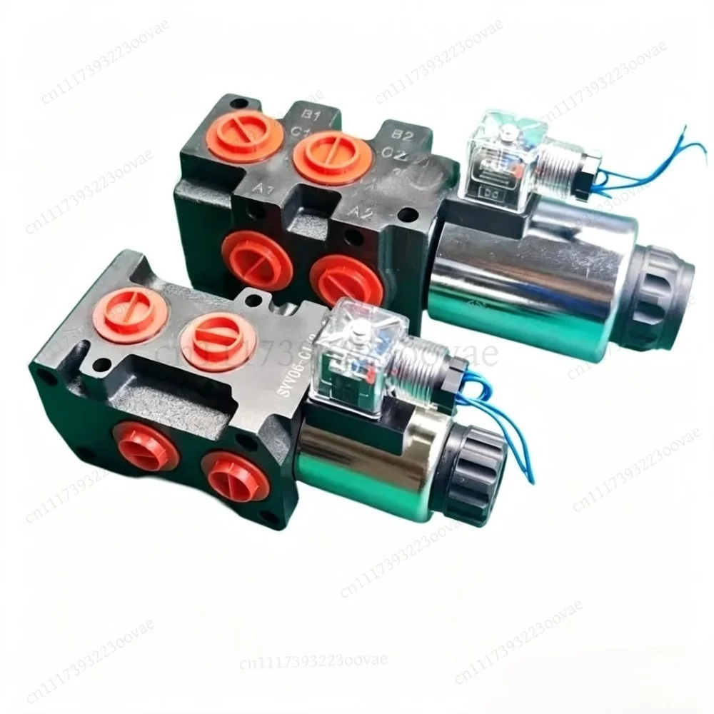 Электромагнитный клапан Solenoid Diverter Valve SVV06 SVV09 Hydraulic Multi-Directional Control 12V 24V, Replacement Parts Гидравлика — деталь 2