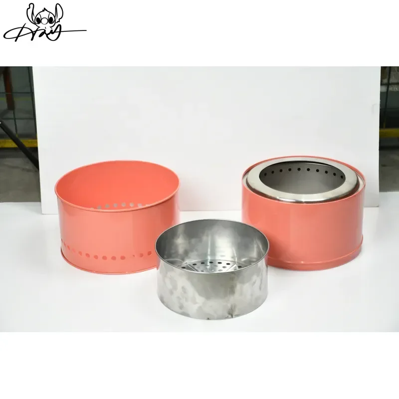 OEM Durable Portable Industrial Wood Burning Stove with Modern Design Non-Electric Heating for Home Camping Garden Use