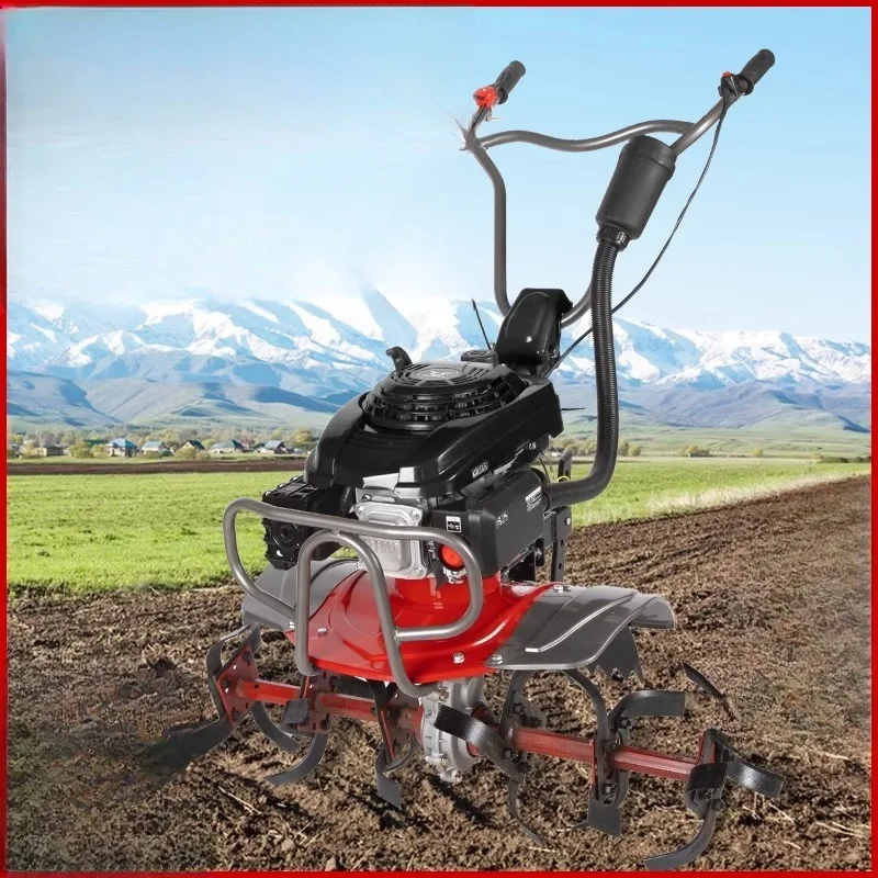 マイクロ耕運機、小型農業用溝堀および土壌耕耘プラウ、除草カルチベーター、ロータリー耕運機、土壌反転機