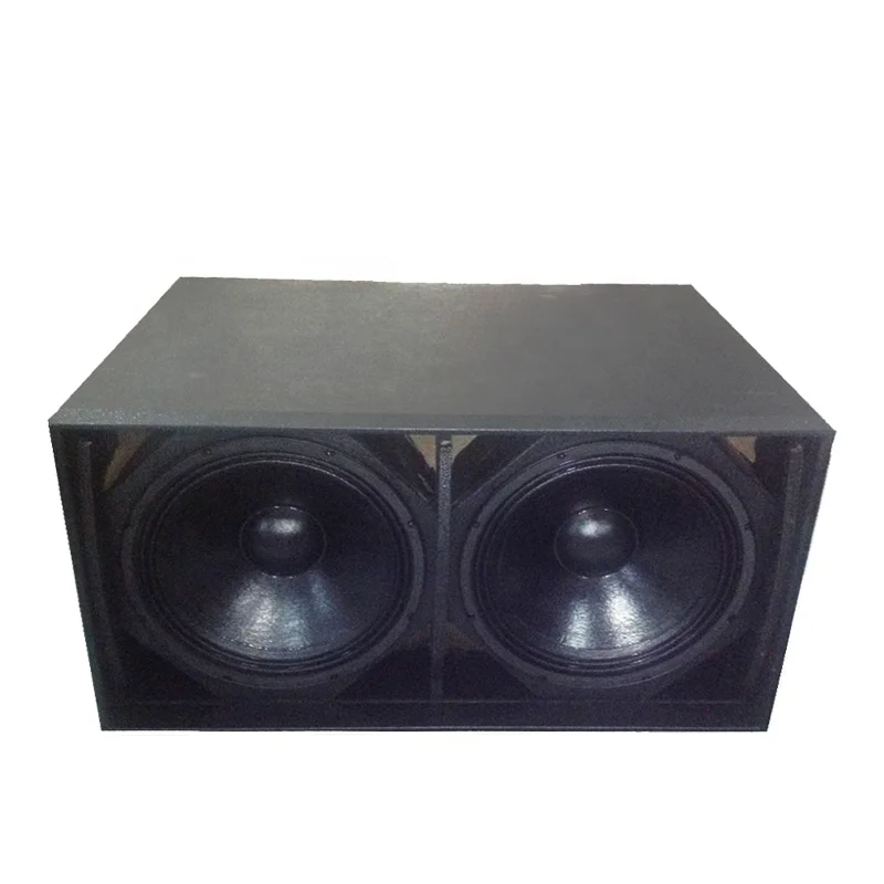 2pcs Big Power Passive Dual 18" Bass Speaker 4800w Peak Power Subwoofer Sub for Line Array 3