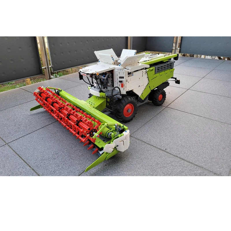 Brand New 8900 Combine Harvester Building Blocks MOC-71485 Agricultural Harvester 6965 Pieces Assembly Toy Model Birthday Gift