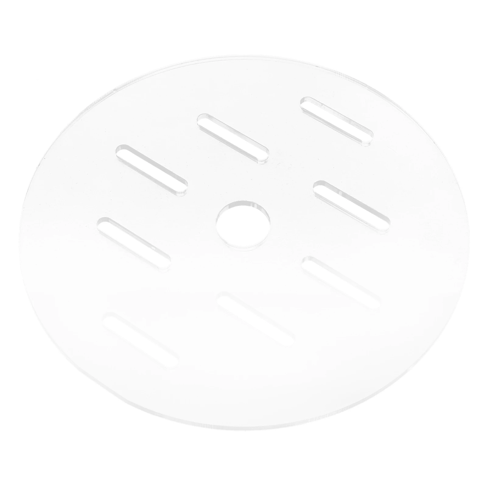 

Aquarium Lid 20Cm Acrylic Clear Round Fish Tank Protective Cover Anti-Jumping Easy Feeding Fish Bowl Lid Replacement