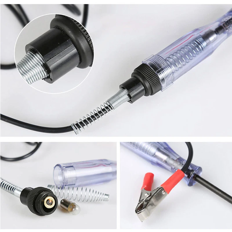 New Car Circuit Tester Pen Voltage Electrical Auto Automotive Light Probe Pen Detector Diagnostic Test Tools Automotive Tools