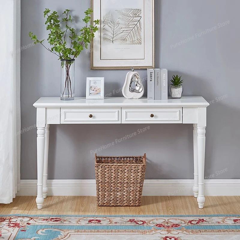 

Aesthetic Console Table Style Entryways Minimalist Table Simple Storage Mesita Recibidor De Entrada Living Room Furniture