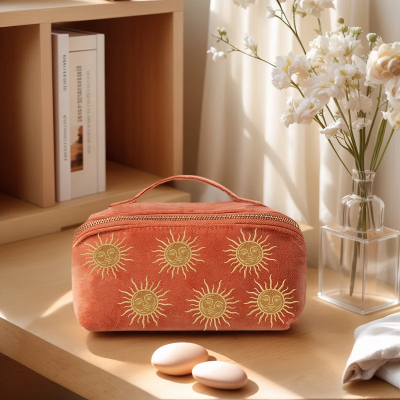 خمر أنماط الحيوان لطيف حقيبة ماكياج حقيبة يد حقيبة أدوات الزينة عطلة هدية مستحضرات التجميل السفر حقيبة أدوات الزينة