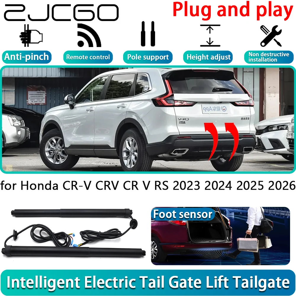 

ZJCGO for Honda Odyssey RC1 RC2 RC4 International 2014-2024 Electric Powered Tailgate Power Liftgate Automatic Tailgate System