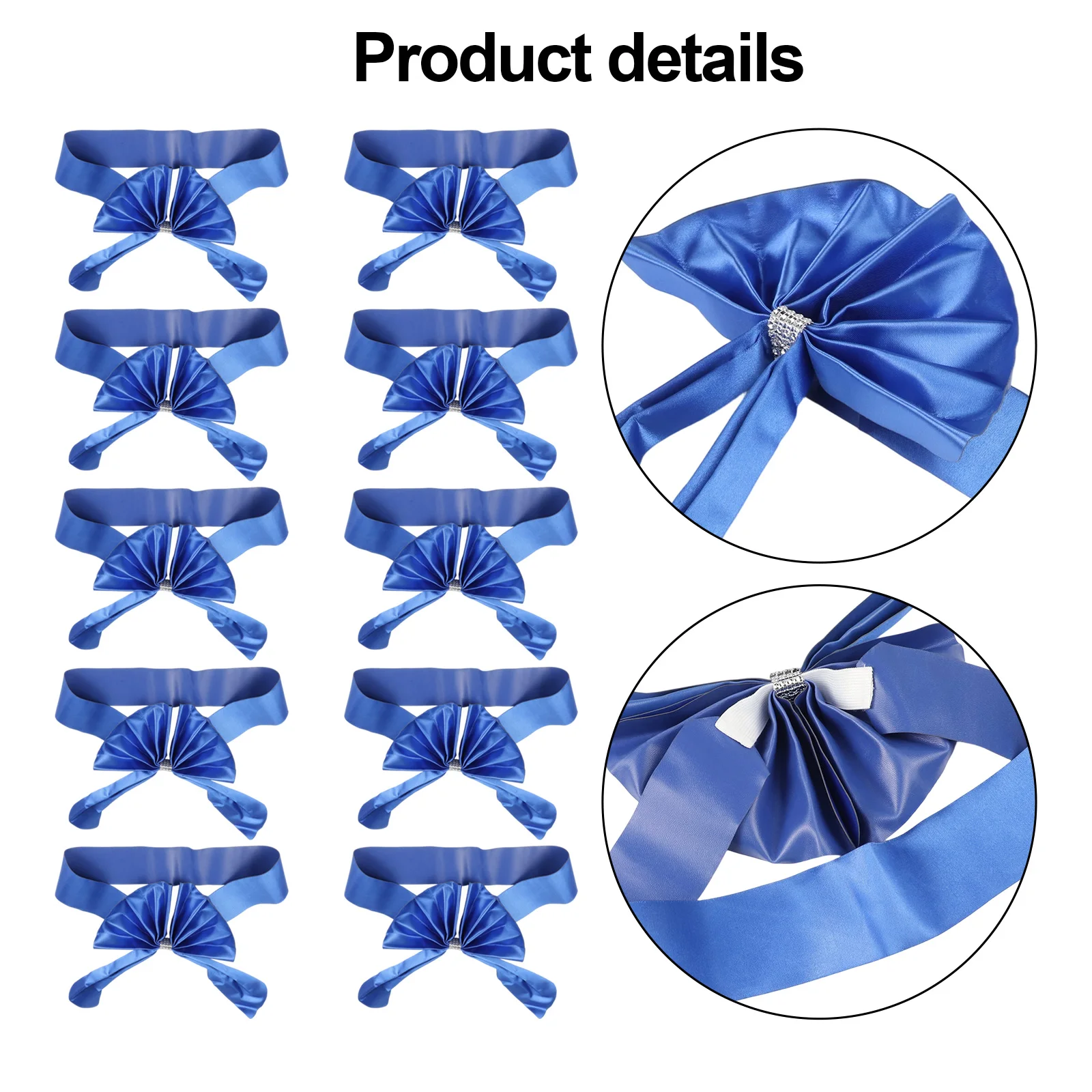Elastic Chair Covers For Weddings Home Wedding Decor Elastic Bows Festive Vibe Indoor Outdoor Use Party Essentials