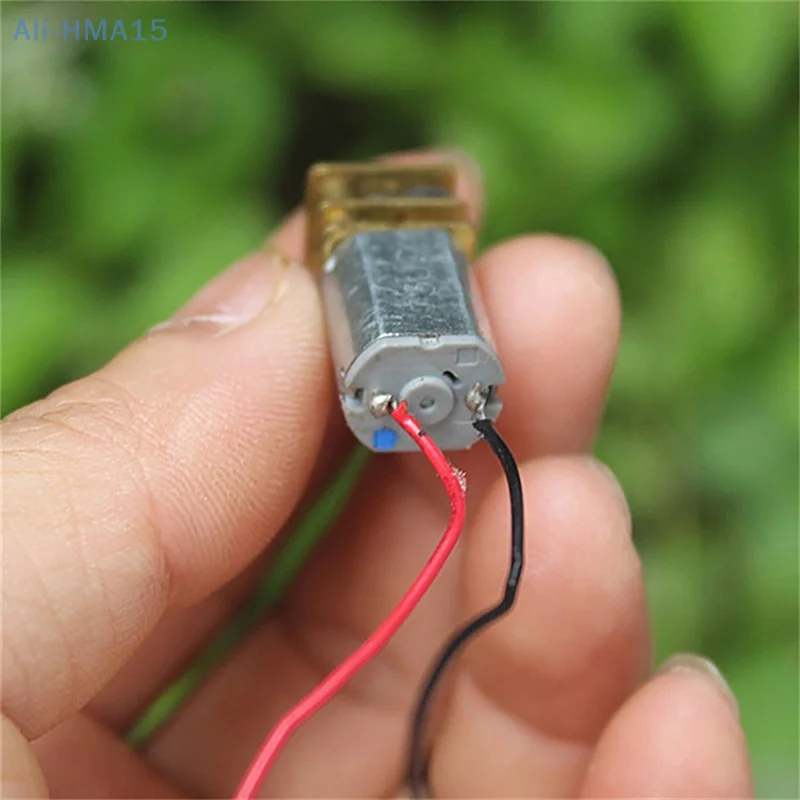 N20 DC3-6V Electric Micro DC Geared Motor 26-53RPM Metal Motor Gear Adjustable Speed Reversed