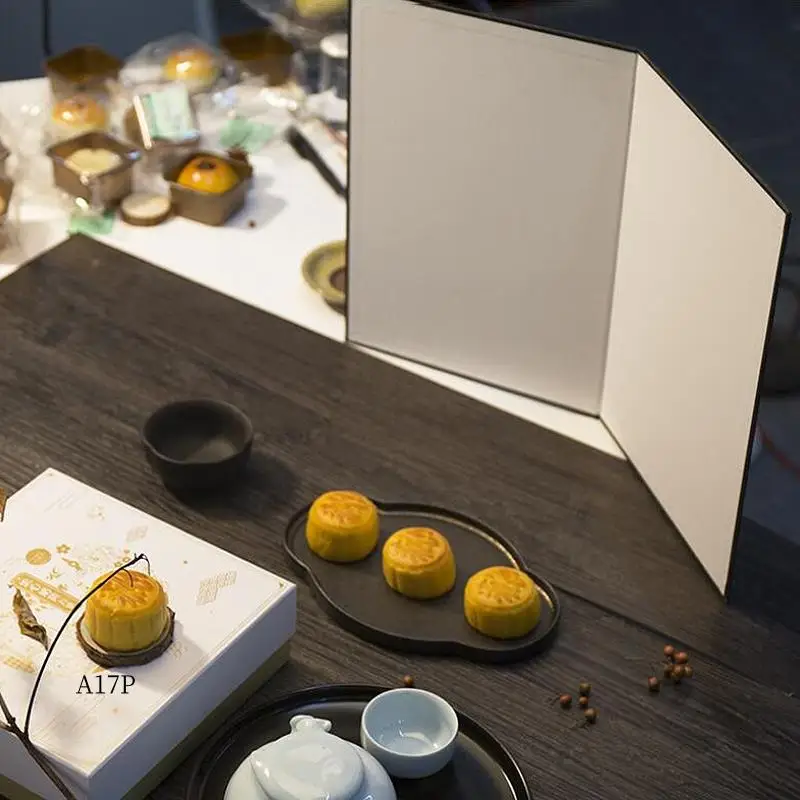 

AP-A3 Foleto фотокартонный складной отражатель черный, серебристый, белый, толстая бумажная книжная доска, светоотражающая для фотокамеры