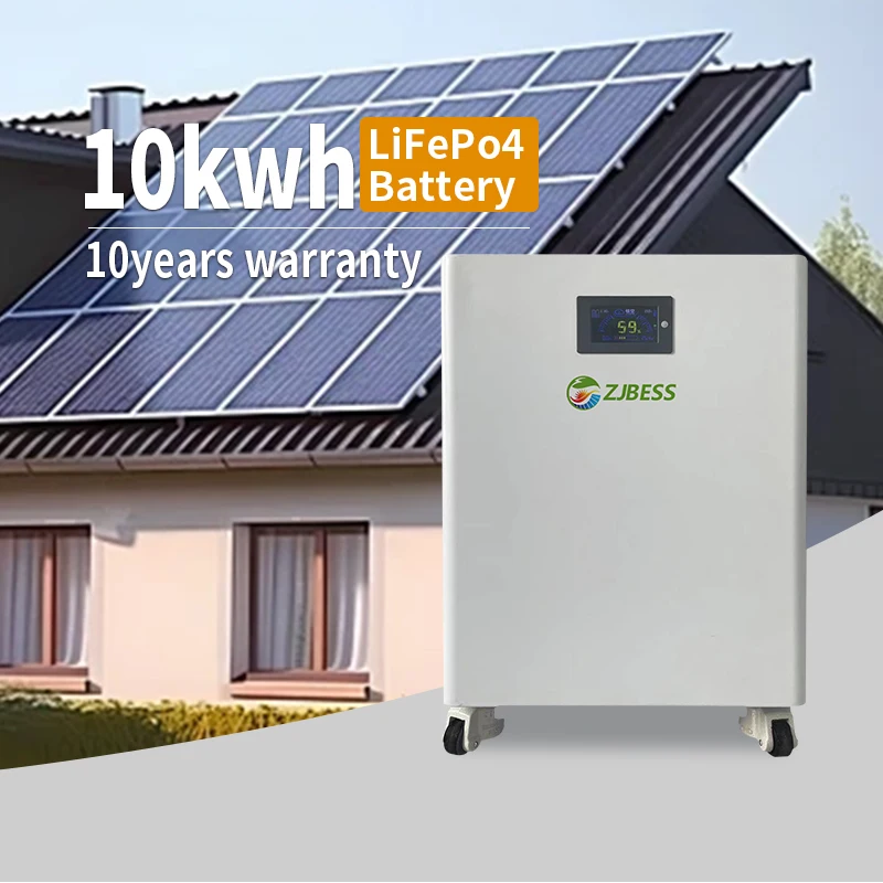 แบตเตอรี่ลิเธียมไอออนสำหรับเก็บพลังงานแสงอาทิตย์ขนาด 10KWH 15KWH 20KWH 30KWH พร้อมอินเวอร์เตอร์ไฮบริดแบบออฟกริด 6KW 12KW