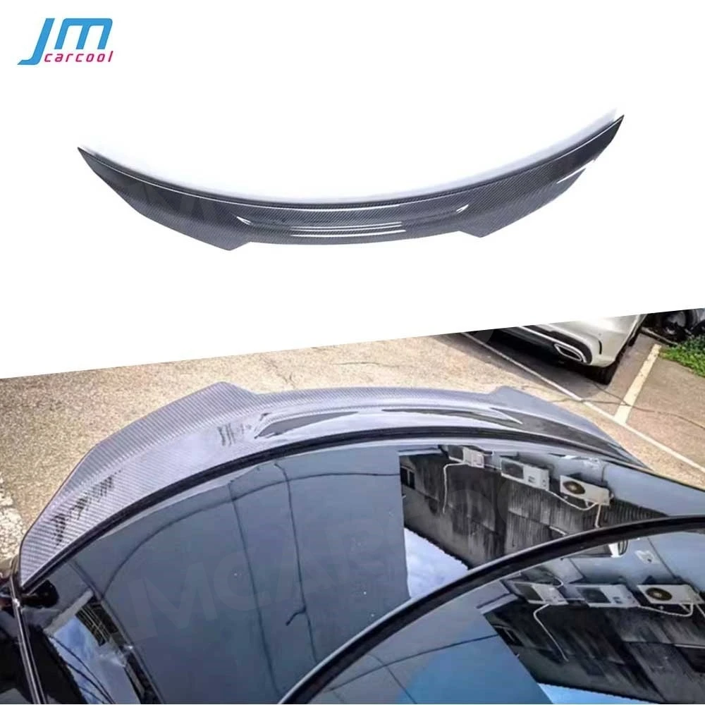 

Carbon Fiber Rear Trunk Spoiler Wings for Benz C217 S500 S63 S65 Coupe 2-Door 2015-2020 Car Rear Spoiler Wing Lip FRP Body Kits