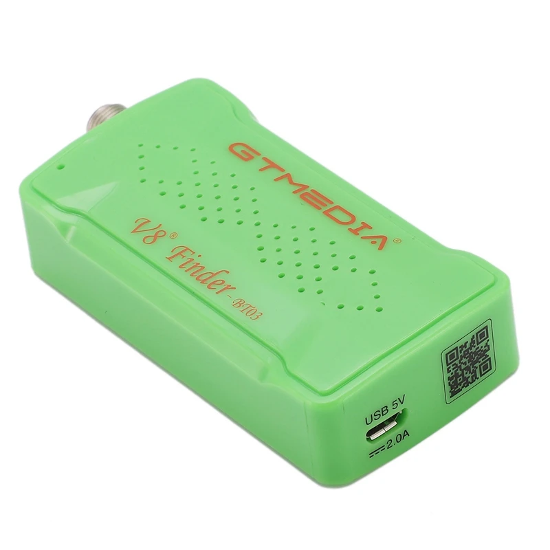 GTMEDIA Mini wizjer satelitarny Bluetooth DVB-S2 V8 Finder BT03 wizjer satelitarny obsługuje system Android Ios i Iphone dla HD 1080P