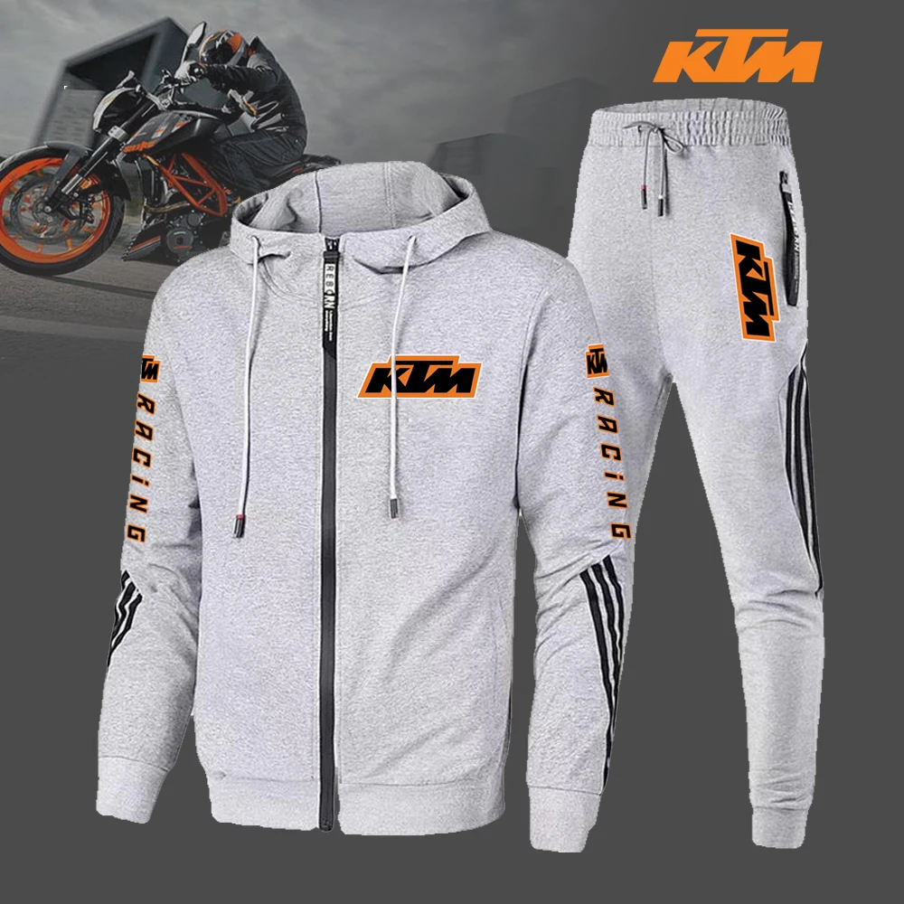 New Fashion Sports Men\'s Cycling Motorcycle Racing KTM Set High Quality Outdoor Bicycle Set KTM Clothing Men\'s 2024