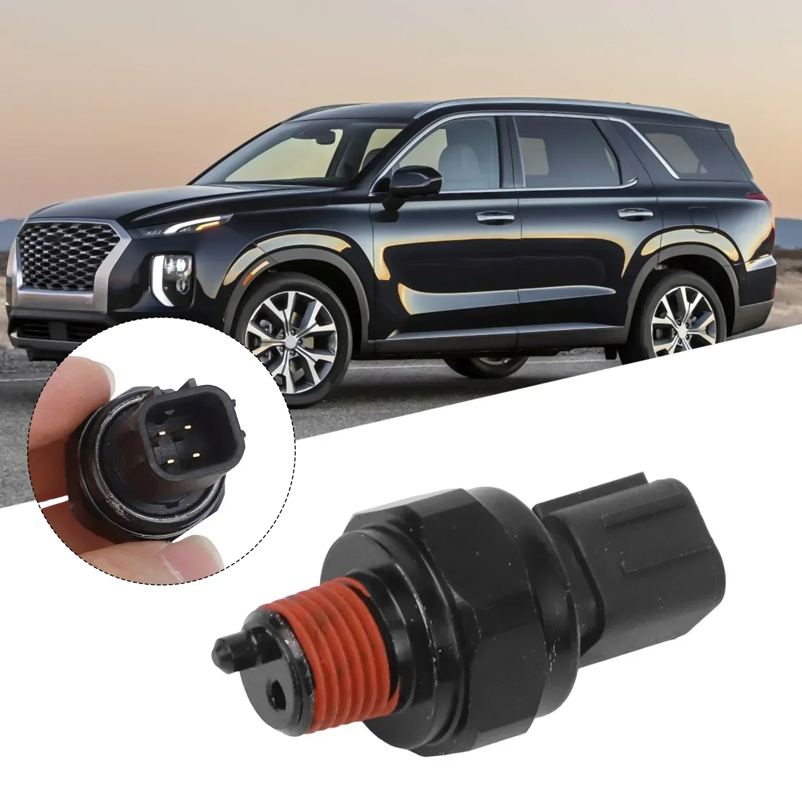 

Engine Oil Sensor Black Oil Pressure Sensor Direct Installation Process Easy To Use Sensor Automotive Maintenance
