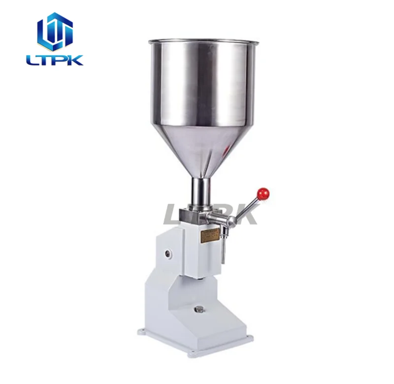 A03 tomato sauce paste baby food pouch filling machine with control yoghurt honey pastry cream chocolate spread manual filler