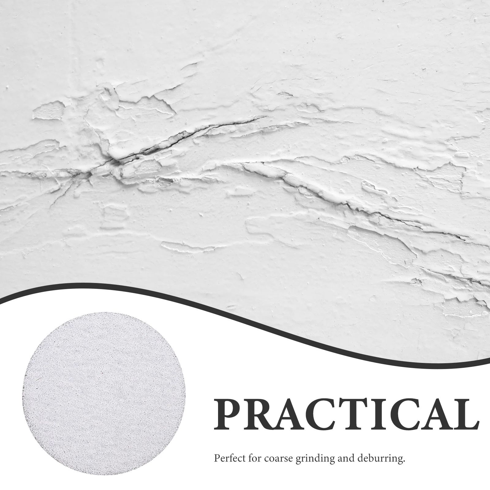 

100Pcs Abrasive Discs Sanding Disc 4 Inch Grit 60 Self Adhesive for Angle Sanding Disc Metal Wood Deburring Sandpaper for