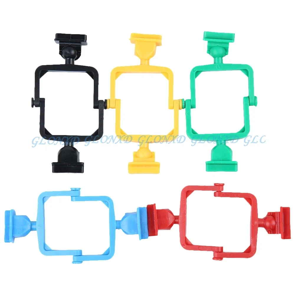 100pcs/bag Dental Disposable Plastic Articulator Holder Colorful Mouth Bite Holder Dental Articulator for Study Lab Tool