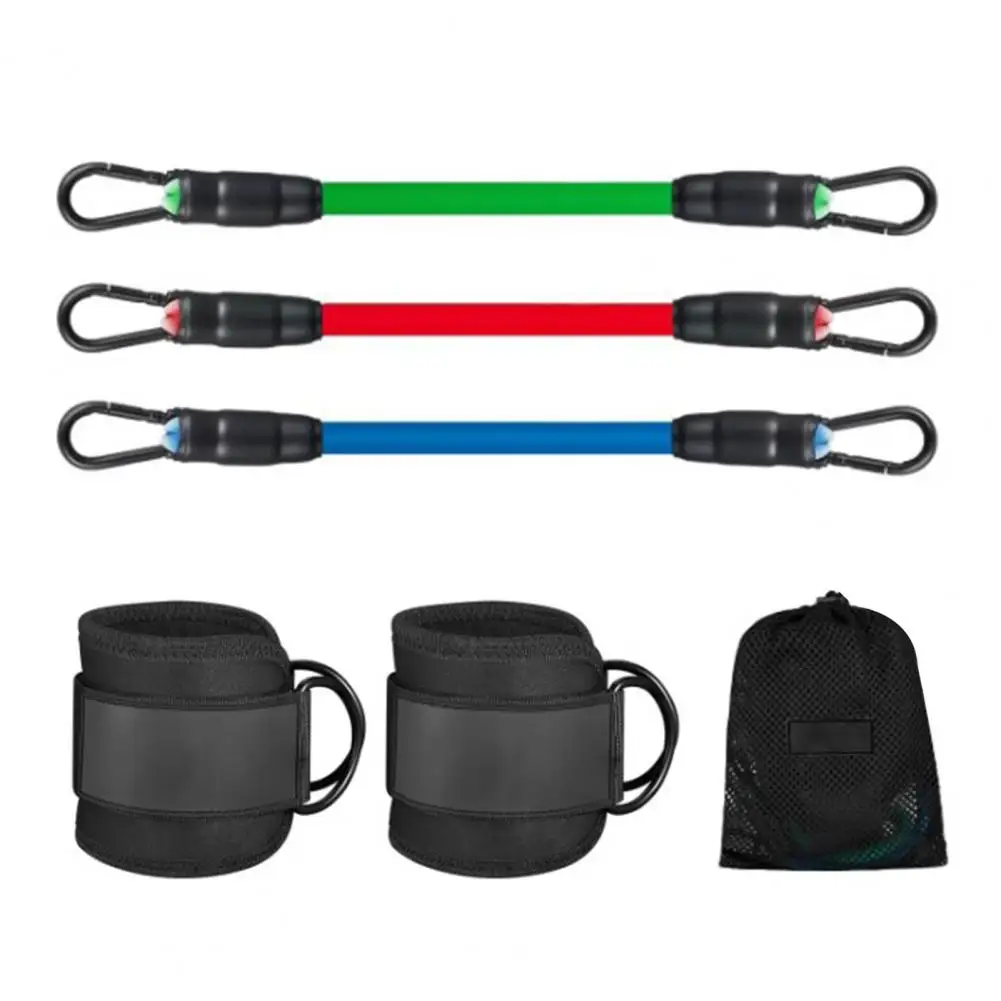 Legs Resistance Straps Ankle Resistance Bands Compact Portable Ankle Resistance Band Set with Adjustable Fastener Tape Enhance