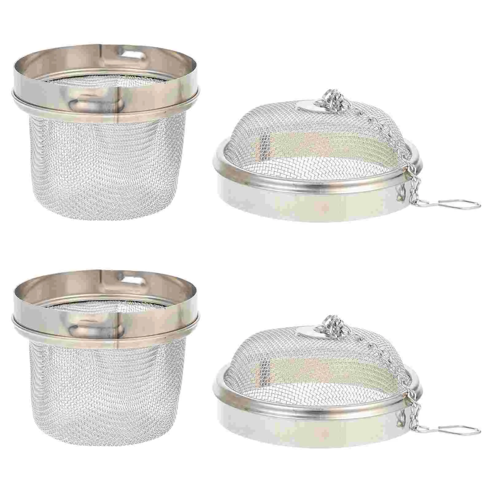 Seasoning Infuser Balls Jewlery Tea for Kitchen Silver Stainless Steel Multi-function Jewelry Basket