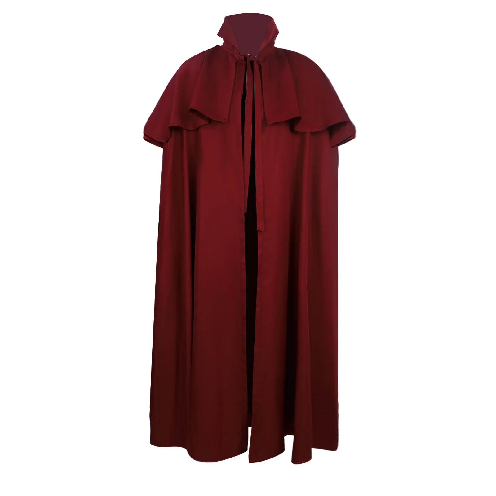 Loween Cosplay Robe de garde du roi Cape Costume de magicien pour mascarade Par thème médiéval vêtements de scène ethnique pour femmes