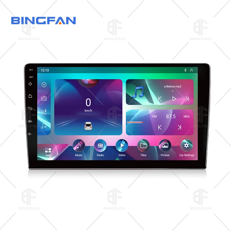 Android 13 Qualcomm Car Radio AM FM RDS Video GPS BT Carplay Auto Radio Car Stereo Touch Screen 2 Din Car DVD Player