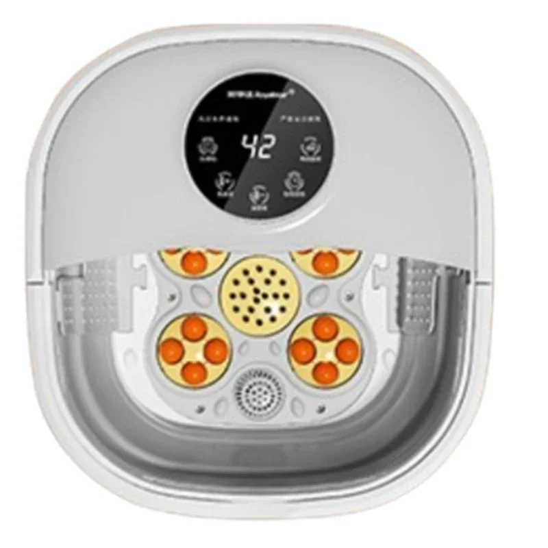 220v Foldable foot bath tub full automatic heating constant temperature electric massage foot washer Pedicure household