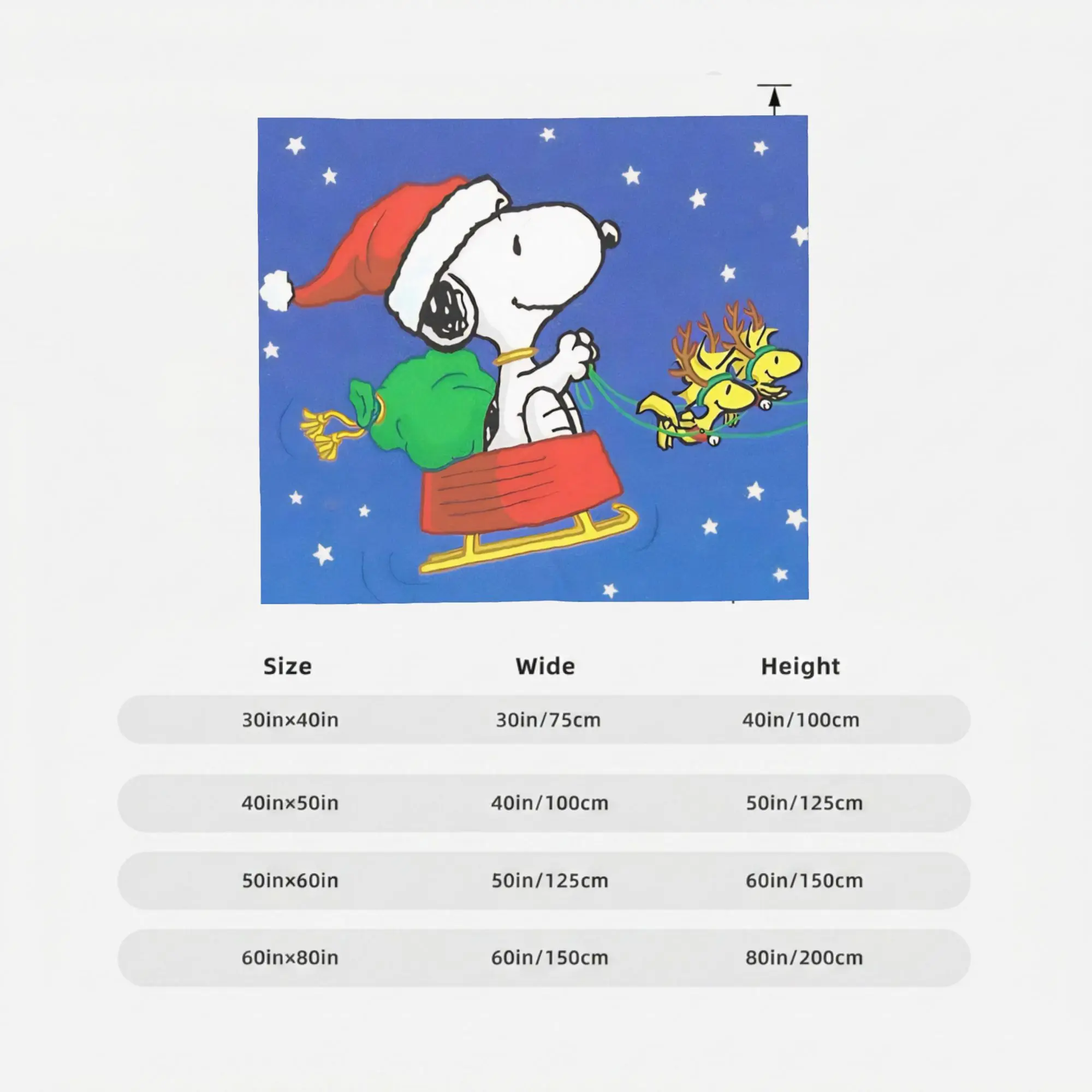 Kawaii S-Snoopys Xmas Christmas Blanket  Plush Throw Blanket Bedroom Sofa Decoration Ultra-Soft Warm Bedspread