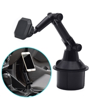 N50 Magnetic Cup Holder Phone Mount Flexible Gooseneck Arm Car Cup Phone Holder Strong Magnets Mount for All Cellphones