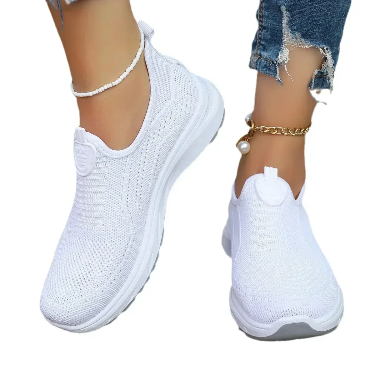 Spring and Autumn New Breathable, Light and Comfortable Casual Shoes Soft Sole Wear-resistant Fashion Women's Shoes