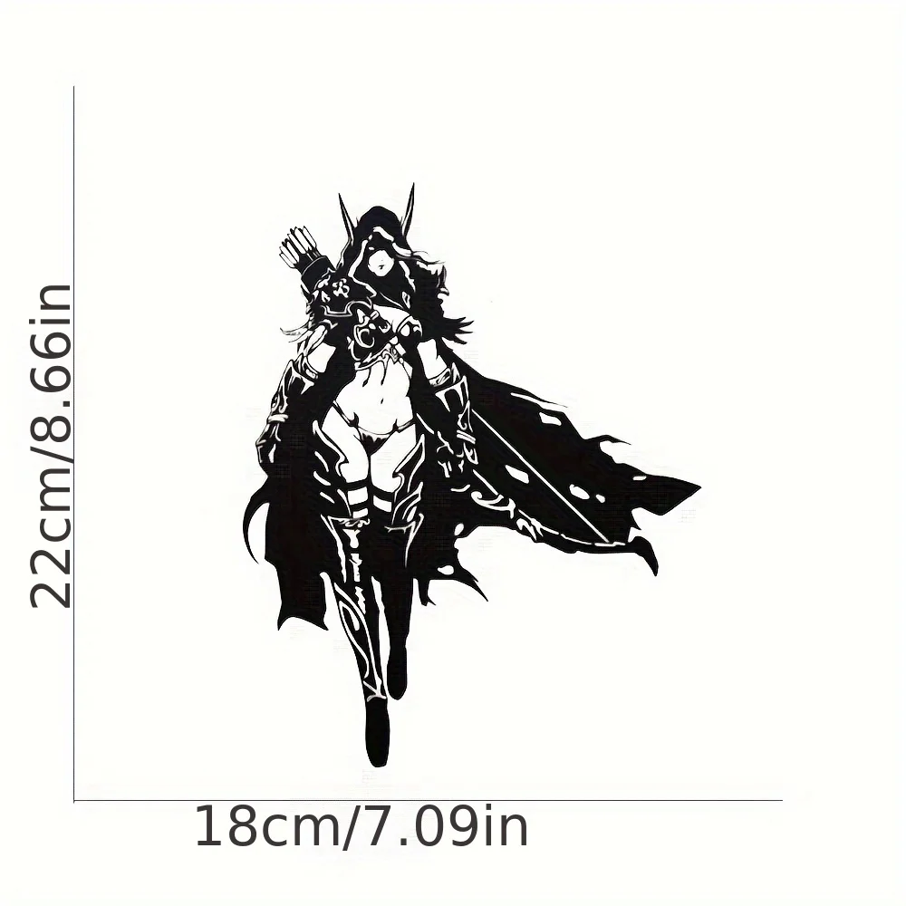 1 Pc World of Warcraft Car Sticker WOW for Tribe Logo Car Side Door Power and Glory Blood and Thunder Sticker