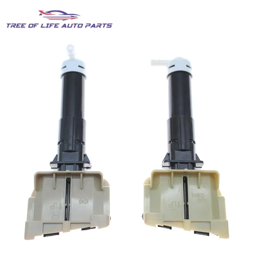 For Mazda CX-5 2012 2013 2014 2015 2016 2017 Front Bumper Head Light Lamp Washer Spray Nozzle Cleaning Pump Actuator+Cover Cap