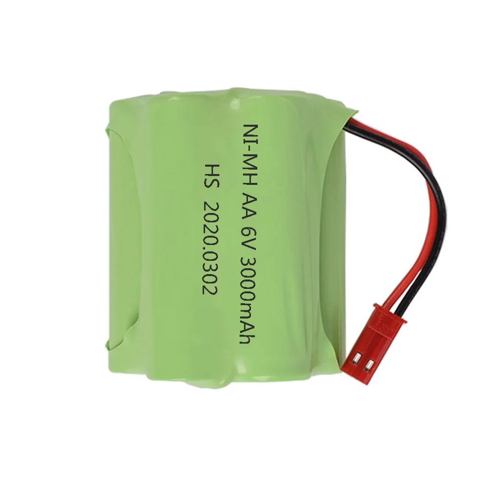 6V 3000mAh Rechargeable NiMH Battery T model with Charger Sets For RC Cars Robots Tanks Gun rc Boats AA 2400mah 6 v Battery Pack