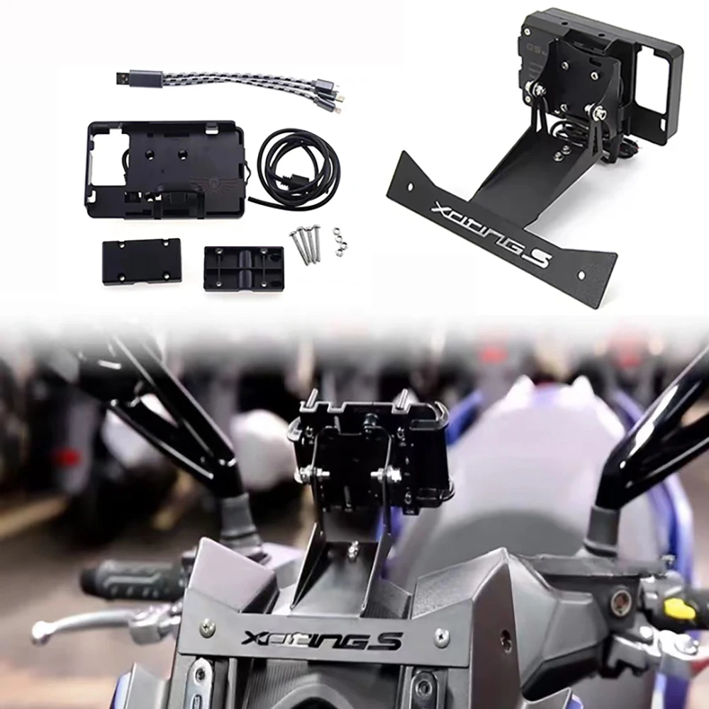 

For Kymco XCITING S 400 S400 Phone Navigation Bracket GPS Mobile Taiwan Imported Rowing Guang Yang Motocycle Accessories Stand