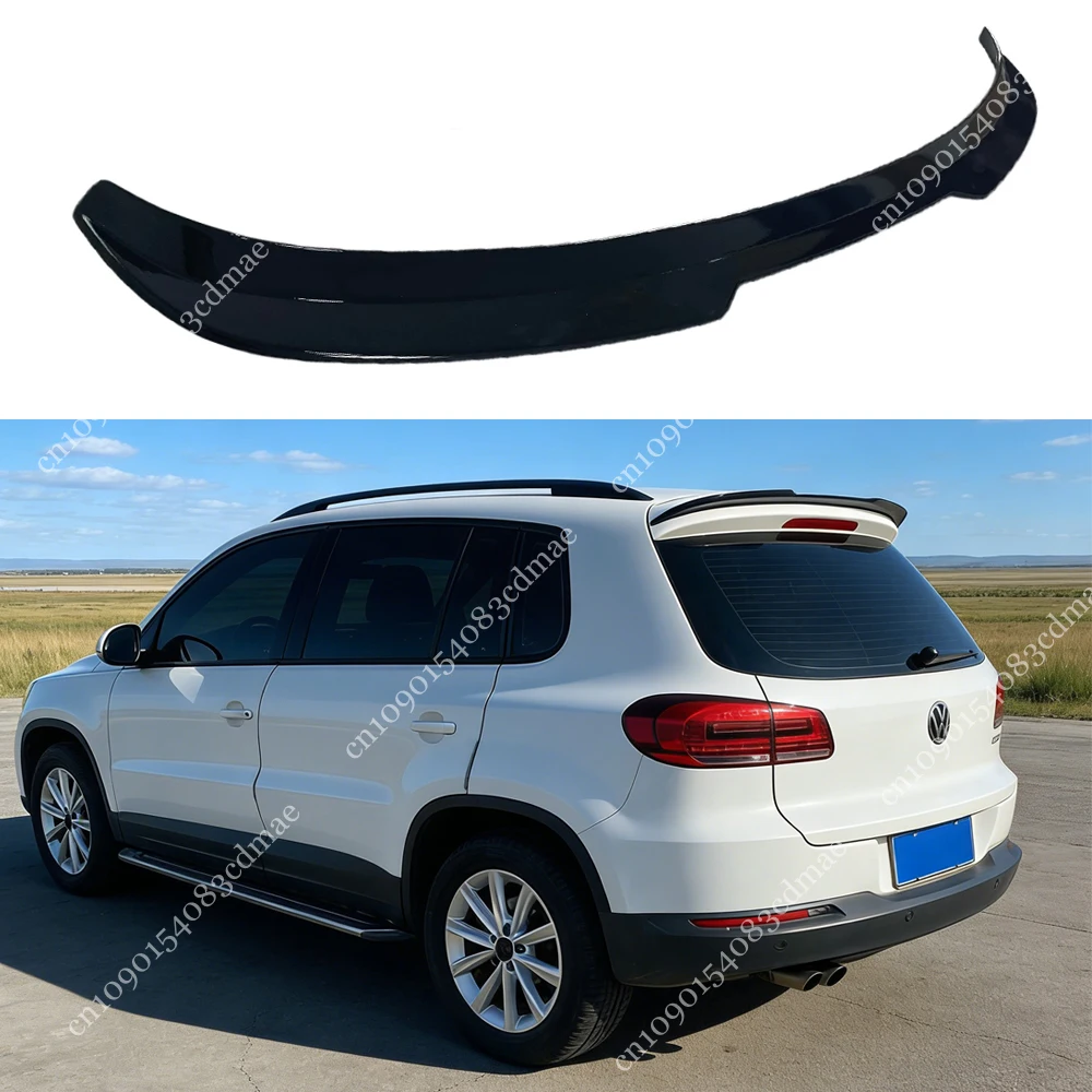 

Спойлер-крыло на крышку багажника для Volkswagen Tiguan MK1 5N TSI TDI 2007-2016, накладка на крышу, внешний обвес, дополнительный элемент кузова