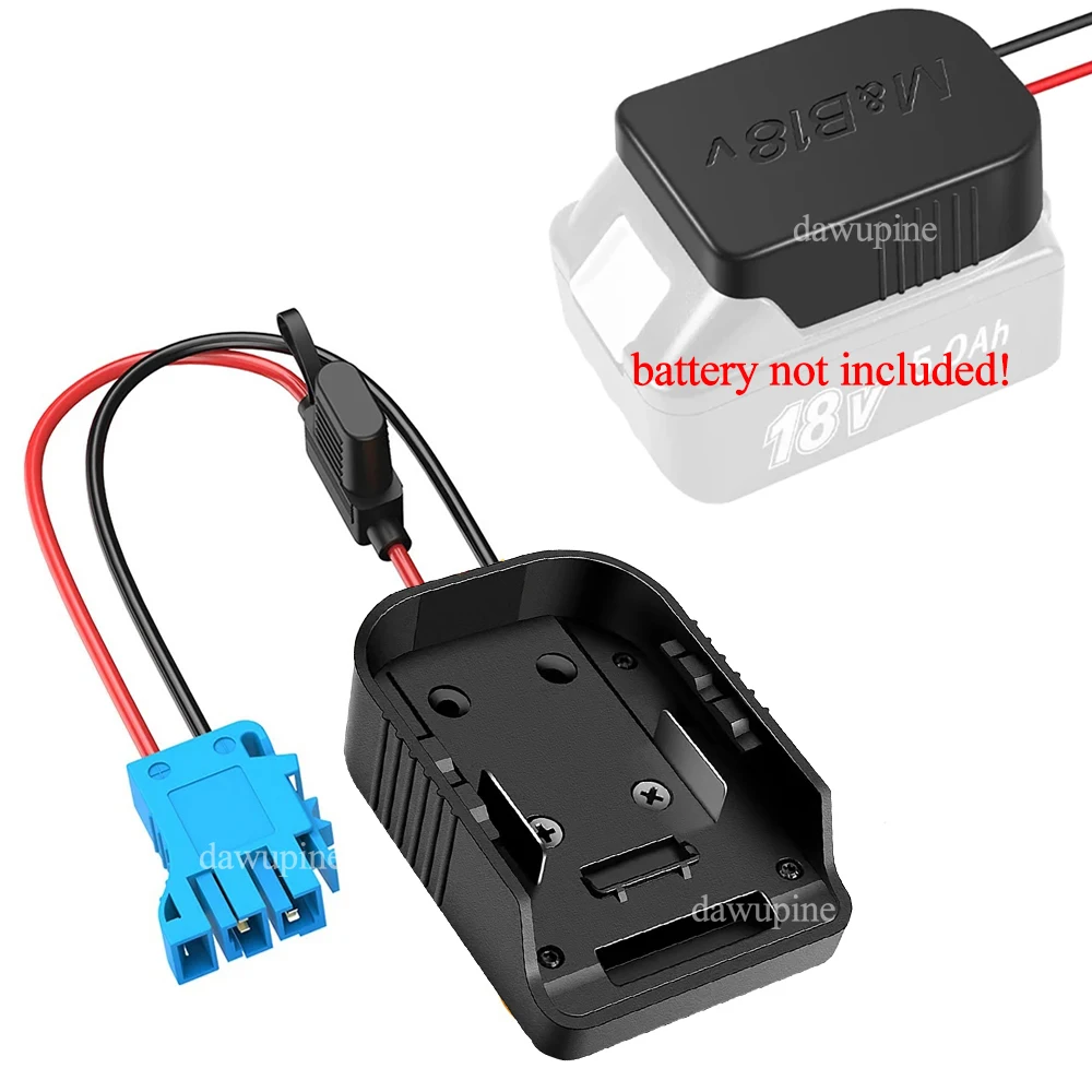 

Power Tool Parts DIY Adapter Wire Harness Connector for Makita for Bosch 14.4V-18V Lithium Battery for Peg-Perego Ride-on Toys