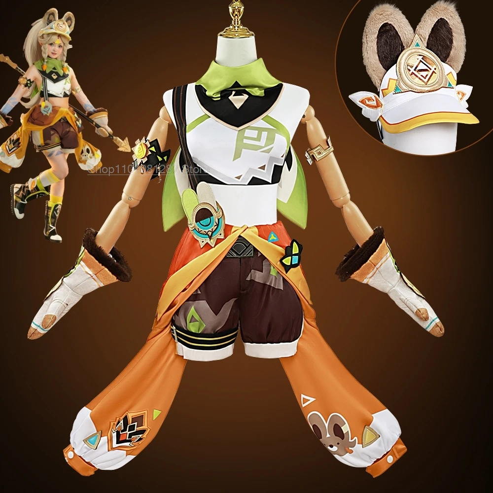 

Костюм для косплея на Хэллоуин качина Genshin, великолепное элегантное боевое платье, вечерние женский костюм на Хэллоуин