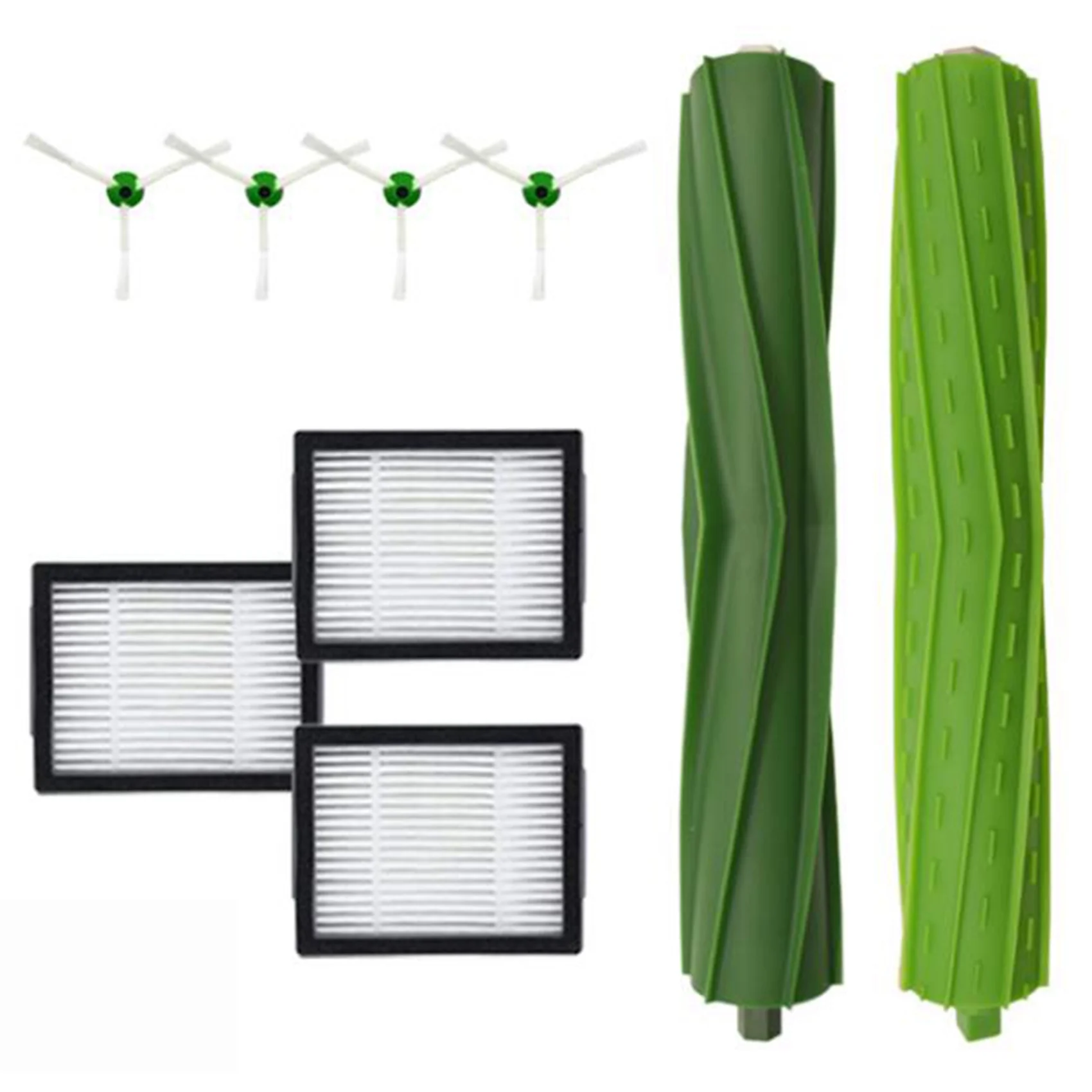 아이로봇 룸바 I7 E5 E6 I 시리즈용 헤파 필터 사이드 브러시, 로봇 진공 청소기 교체 예비 부품 액세서리