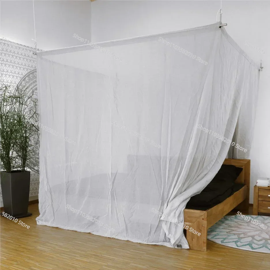 EMF  Shielding Cotton Silver fiber Bed Mosquito net Faraday Protection Better Sleep Canopy