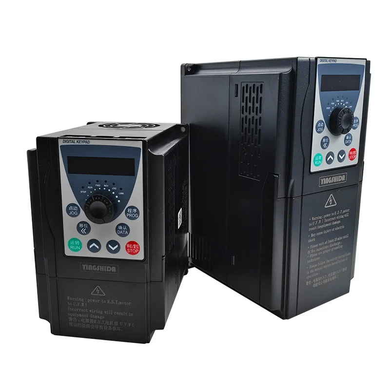 2.2kw VFD Frequency Converter Motor Speed Controller Single Phase 220V to Three Phase 380V Inverter for Industrial Use