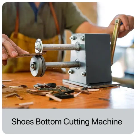 

Can be used for leather, EVA, rubber, polyurethane shoe machinery manual shoe sole cutting machine,